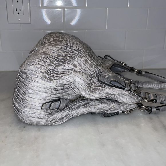 Coach Maggie Madison Signature Pleated Hobo Bag RARE - Picture 9 of 16